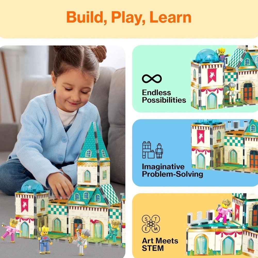 Castle Building Set - Multicolor - Picture 4 of 8